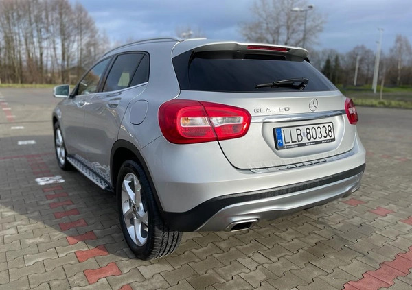 Mercedes-Benz GLA cena 92000 przebieg: 88400, rok produkcji 2017 z Lublin małe 596